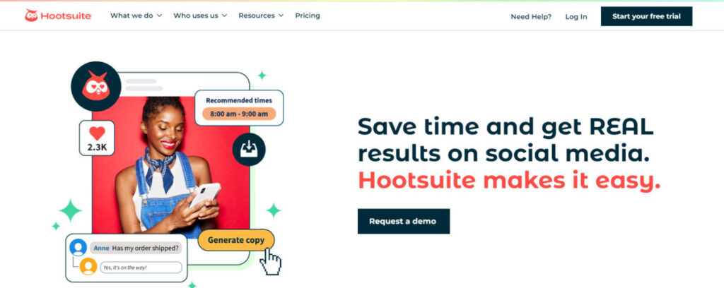 Hootsuite Social Media Marketing and Management Tool